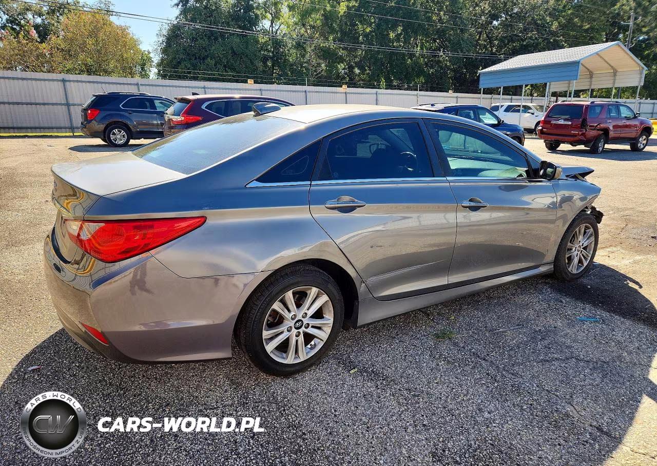 2014 Hyundai Sonata Gls VIN:5NPEB4AC1EH934792 - 3