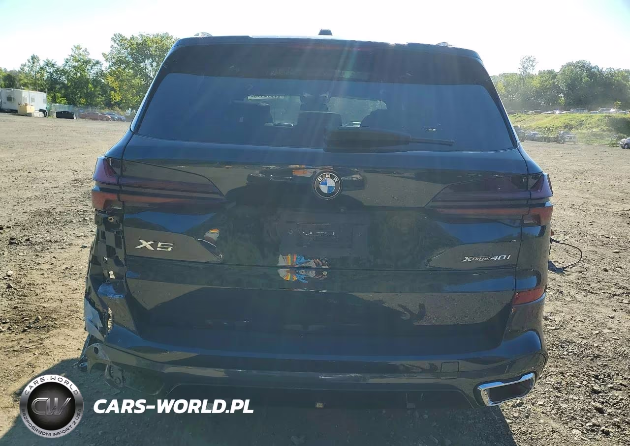 2024 BMW X5 xDrive40I VIN:5UX23EU02R9T66976 - 6
