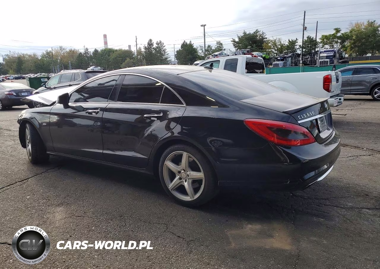 2012 Mercedes-Benz Cls 550 4Matic VIN:WDDLJ9BB5CA025526 - 2