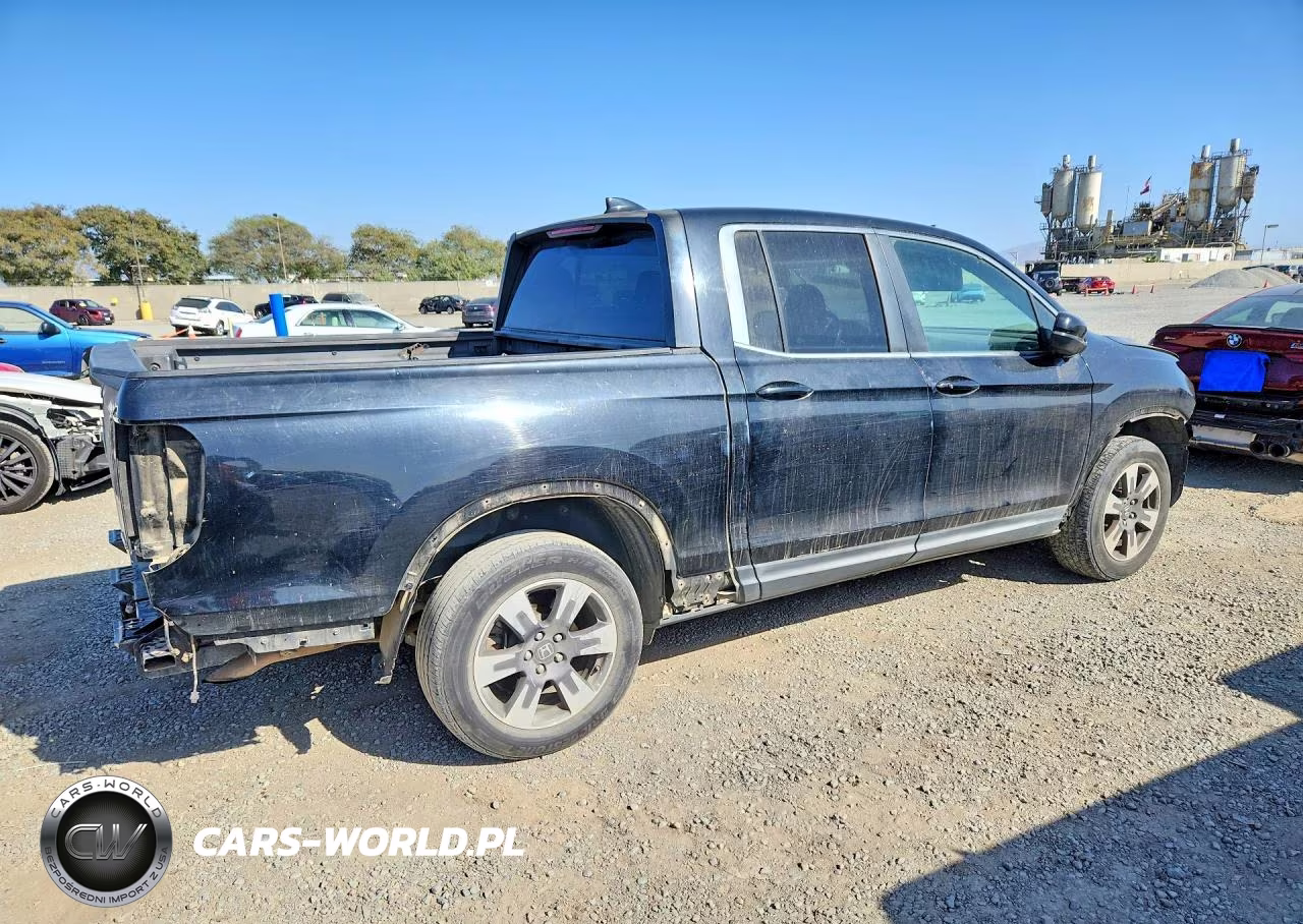 2017 Honda Ridgeline Rtl VIN:5FPYK3F58HB022351 - 3