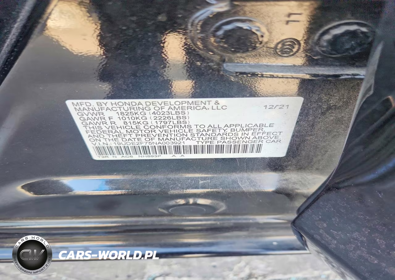 2022 Acura Ilx Premium VIN:19UDE2F75NA003921 - 12