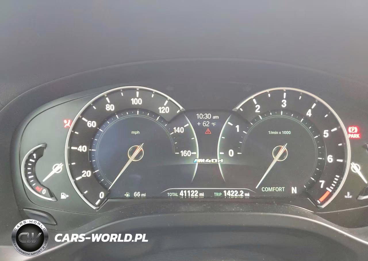 2019 BMW X3 xDrivem40I VIN:5UXTS3C59K0Z07718 - 9