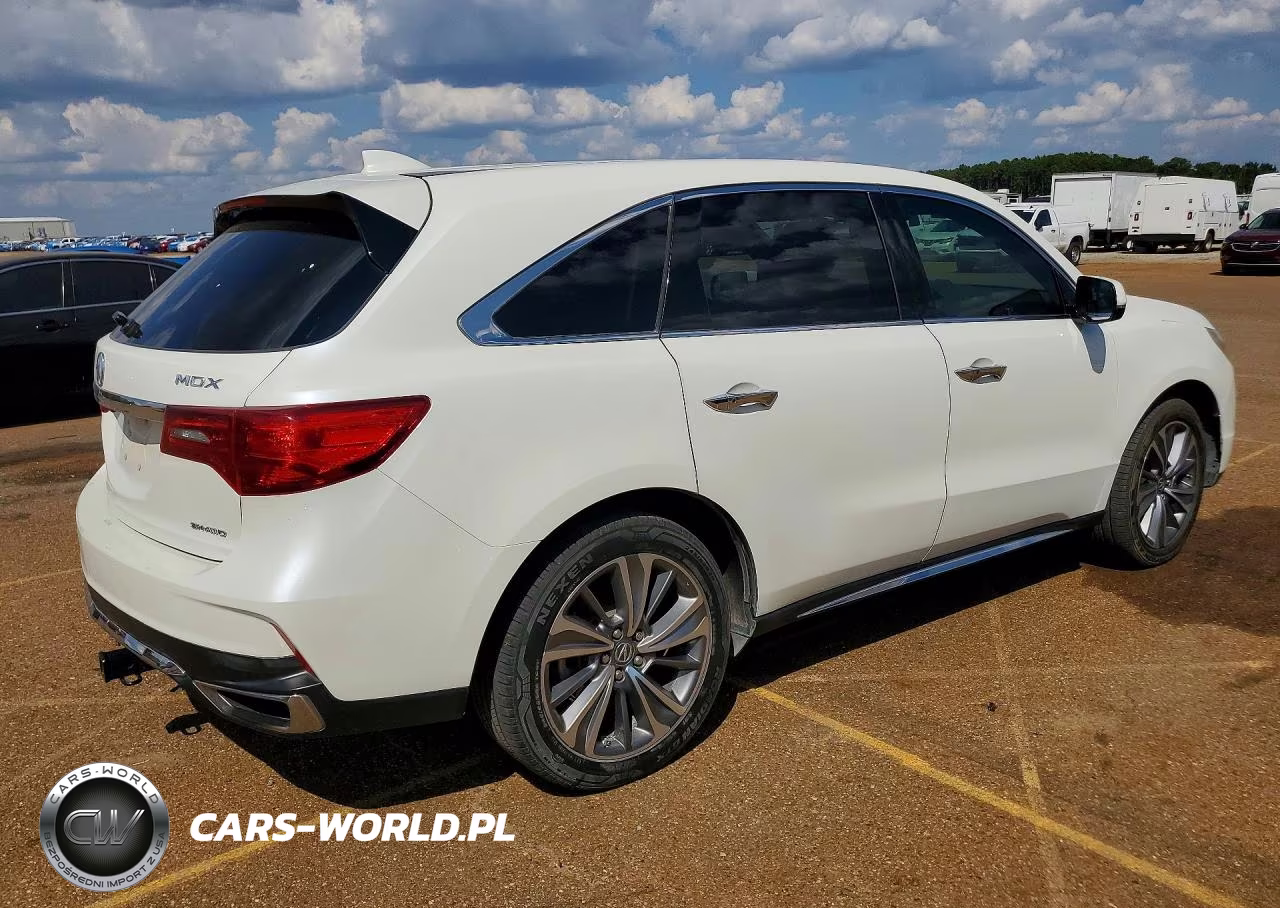 2017 Acura Mdx Technology VIN:5FRYD4H53HB013352 - 3