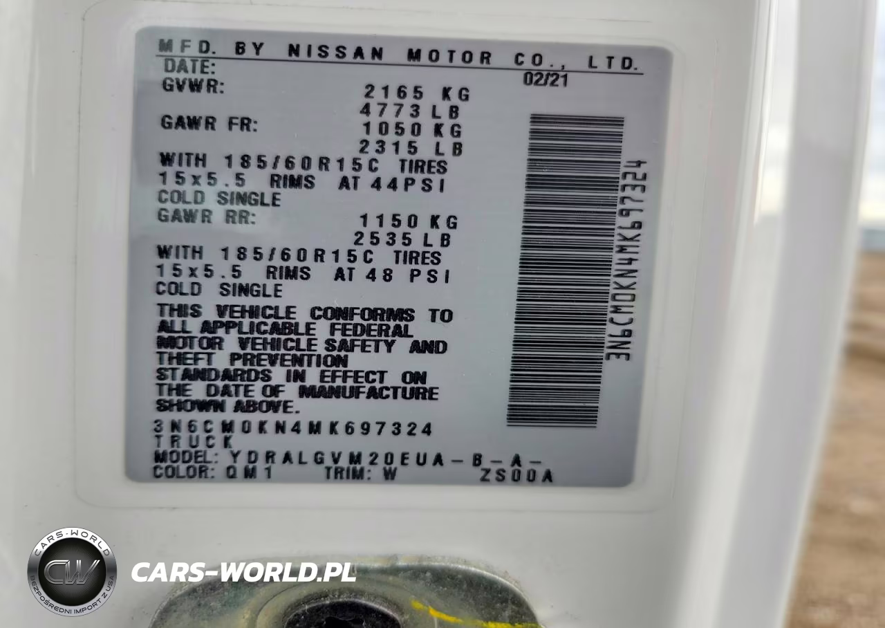 2021 Nissan Nv200 Sv VIN:3N6CM0KN4MK697324 - 13