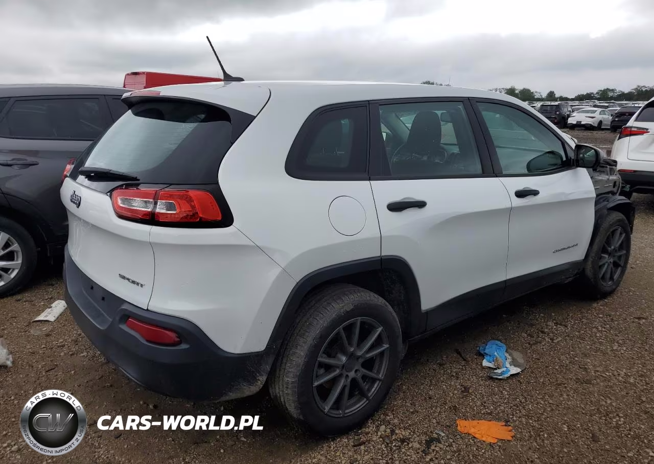 2016 Jeep Cherokee Sport VIN:1C4PJLAB3GW178196 - 3