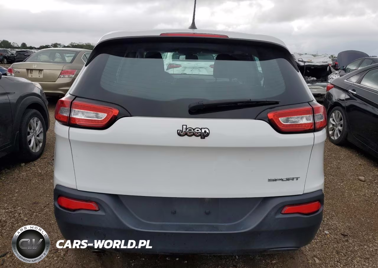 2016 Jeep Cherokee Sport VIN:1C4PJLAB3GW178196 - 6
