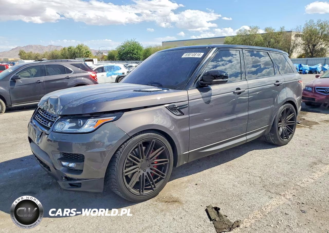 2016 Land Rover Range Rover Sport Sc VIN:SALWR2EF1GA593499 - 1