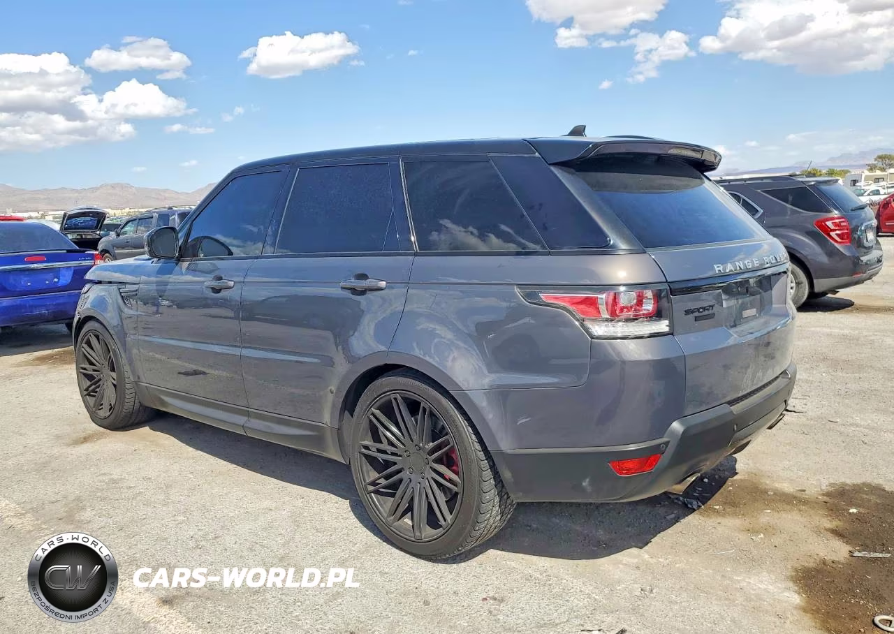 2016 Land Rover Range Rover Sport Sc VIN:SALWR2EF1GA593499 - 2