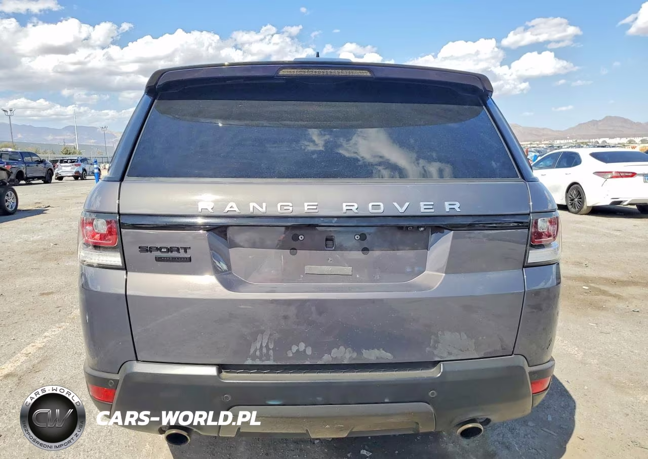 2016 Land Rover Range Rover Sport Sc VIN:SALWR2EF1GA593499 - 6
