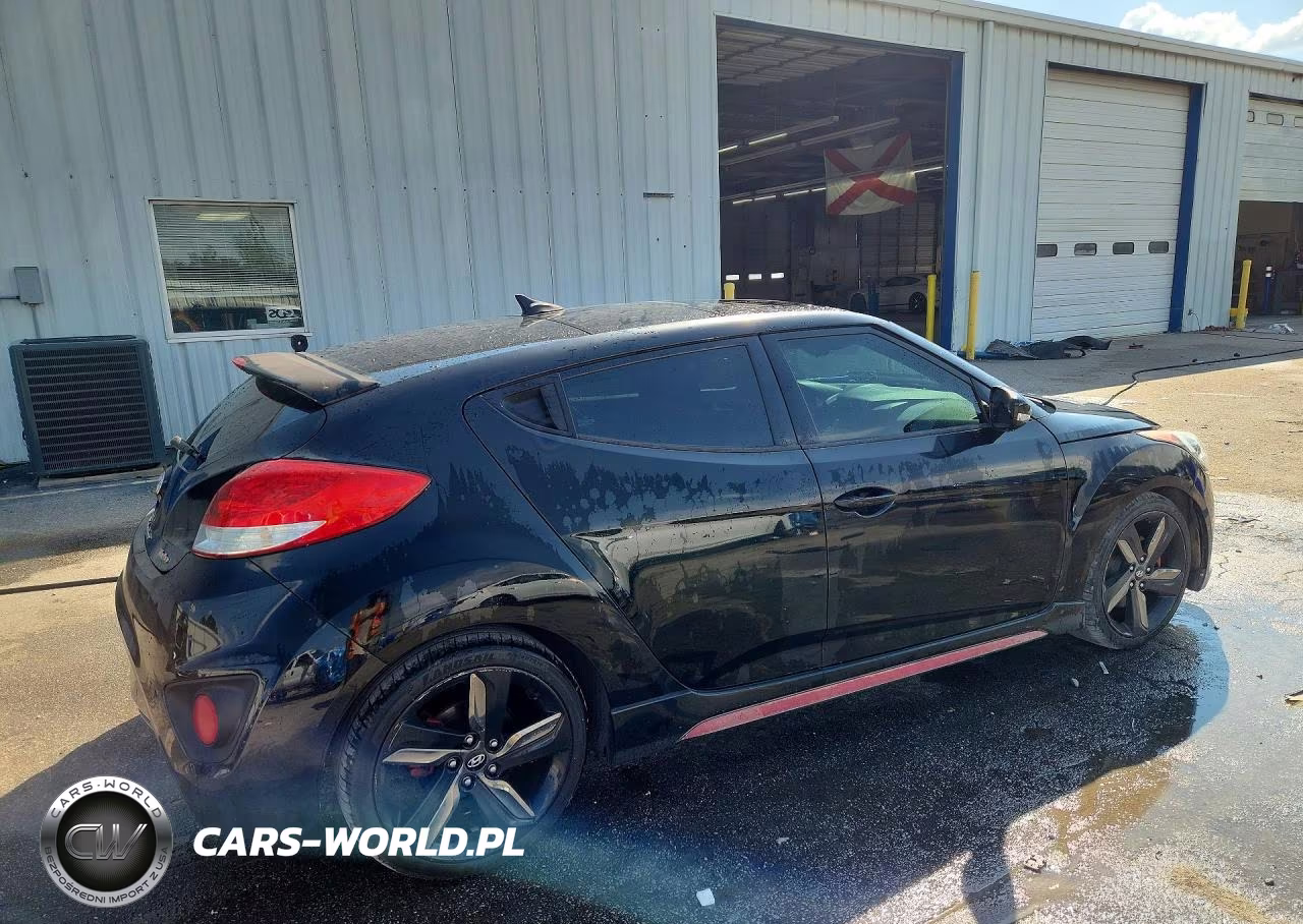 2015 Hyundai Veloster Turbo VIN:KMHTC6AE8FU232151 - 3