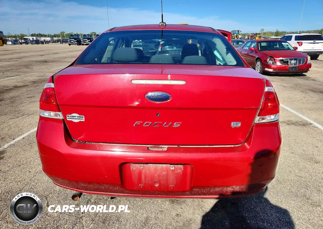 2009 Ford Focus Se VIN:1FAHP35N29W140460 - 6