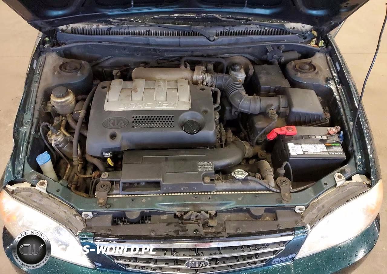 2002 Kia Spectra Base VIN:KNAFB121425156903 - 11