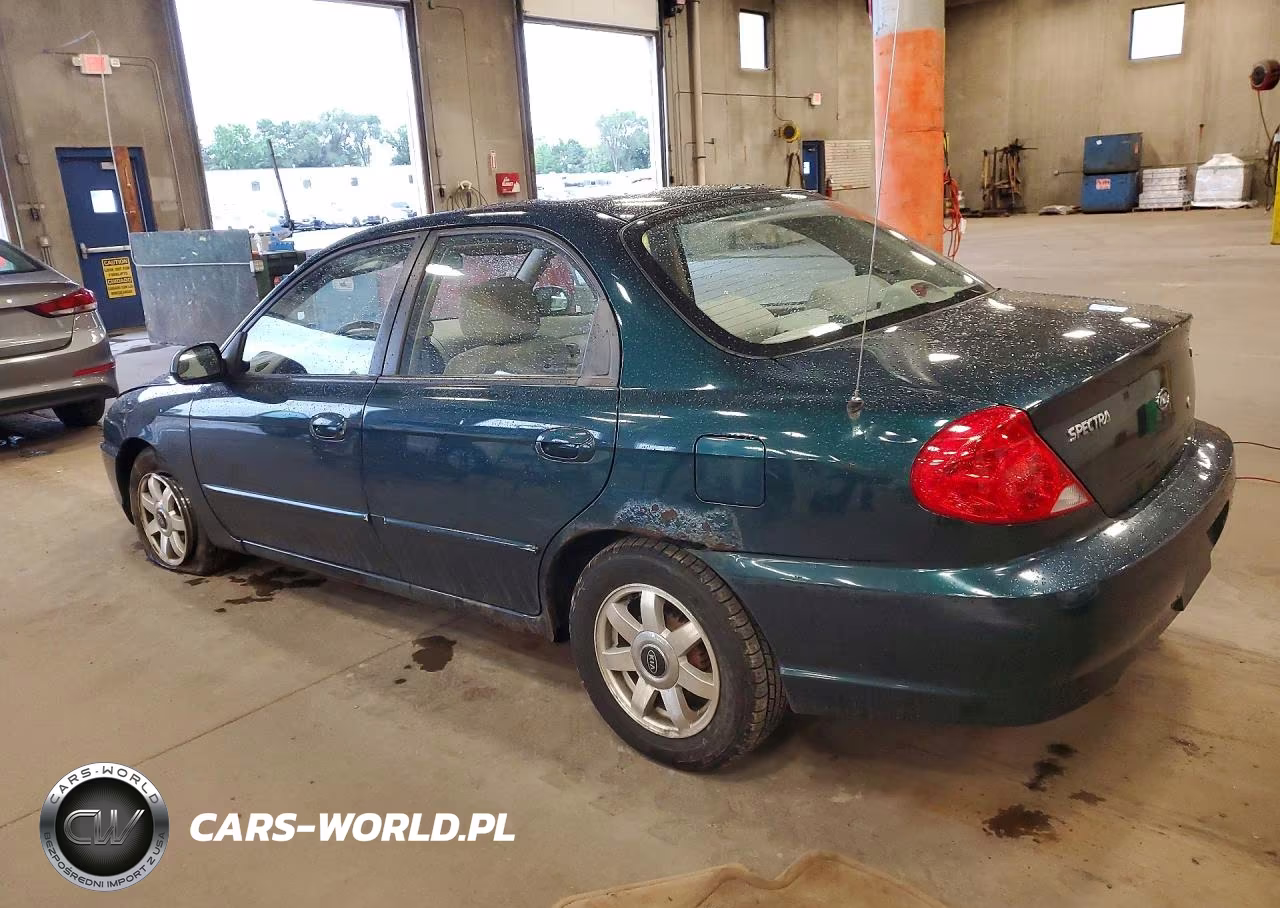 2002 Kia Spectra Base VIN:KNAFB121425156903 - 2