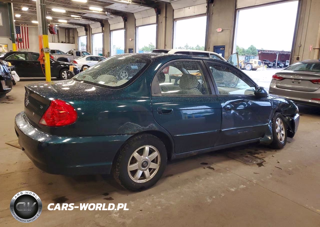 2002 Kia Spectra Base VIN:KNAFB121425156903 - 3