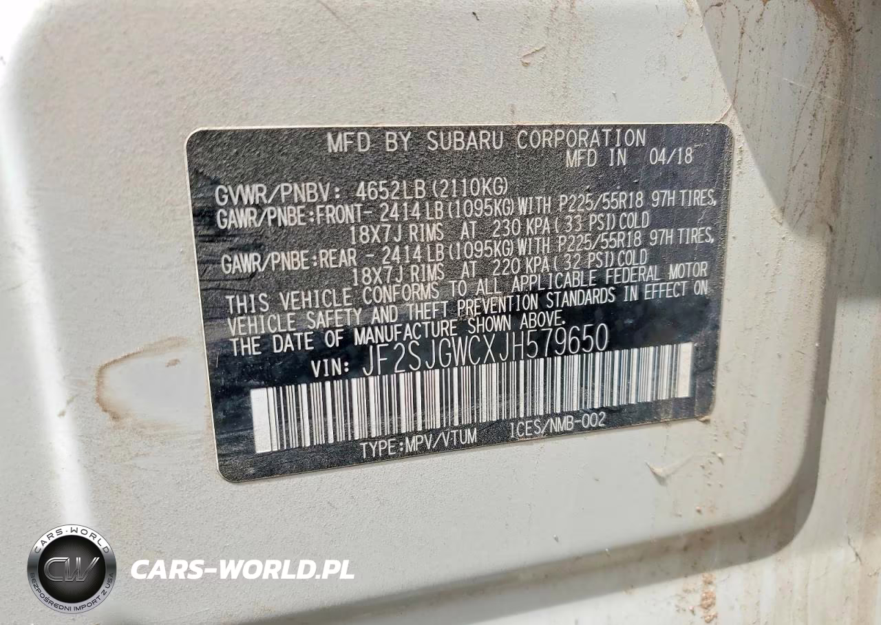 2018 Subaru Forester 2.0Xt Touring VIN:JF2SJGWCXJH579650 - 12