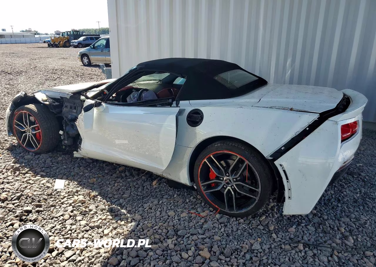 2015 Chevrolet Corvette Stingray Z51 3Lt VIN:1G1YM3D72F5113470 - 2