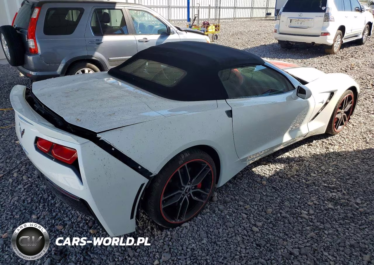 2015 Chevrolet Corvette Stingray Z51 3Lt VIN:1G1YM3D72F5113470 - 3