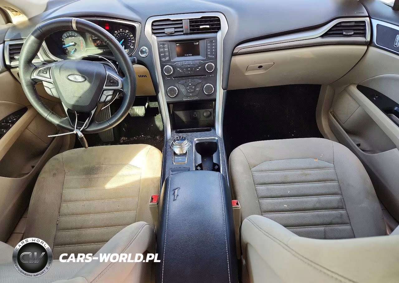 2017 Ford Fusion Se VIN:3FA6P0H71HR181778 - 8