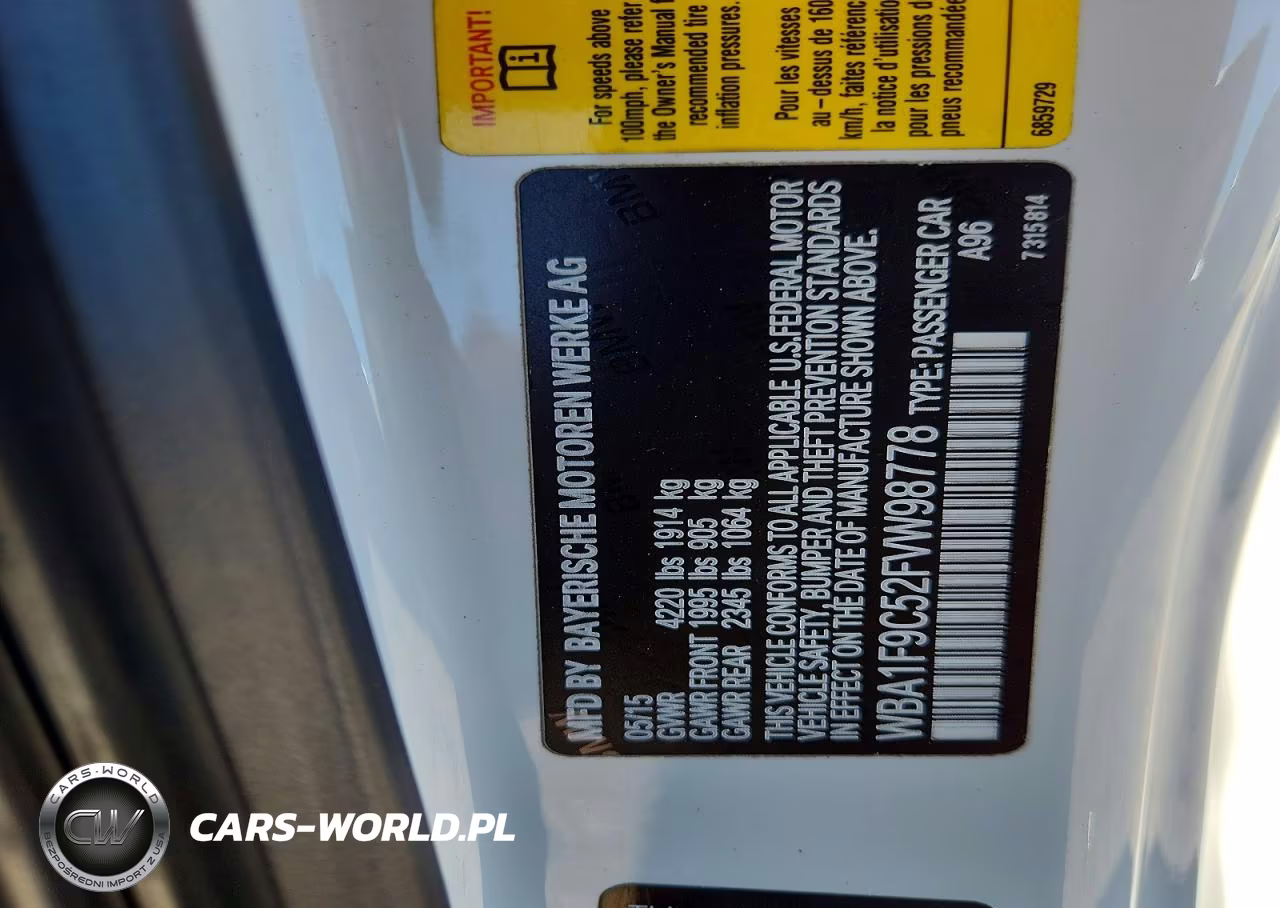 2015 BMW 228 I Sulev VIN:WBA1F9C52FVW98778 - 12