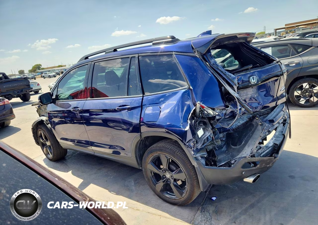 2021 Honda Passport Elite VIN:5FNYF8H01MB033777 - 2