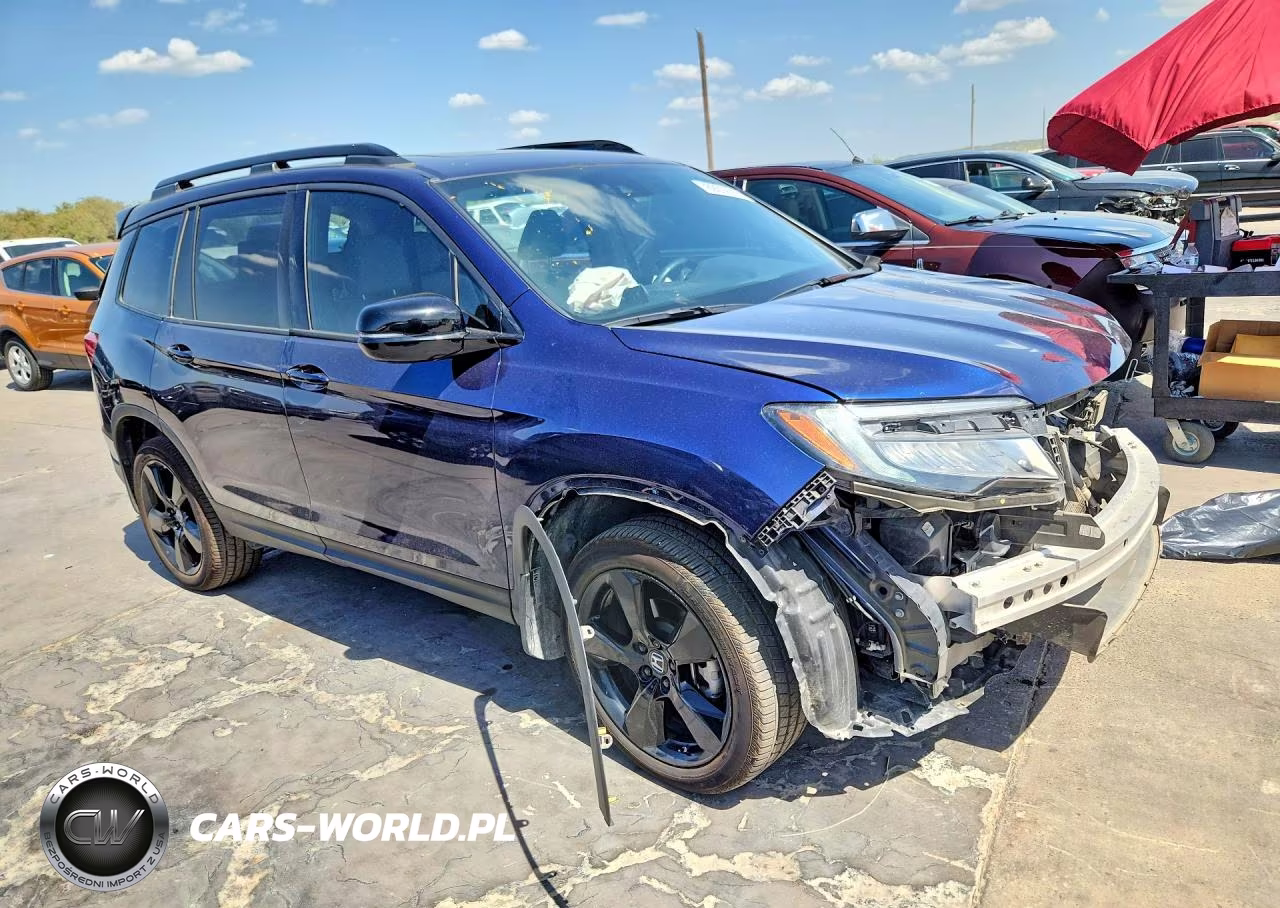 2021 Honda Passport Elite VIN:5FNYF8H01MB033777 - 4