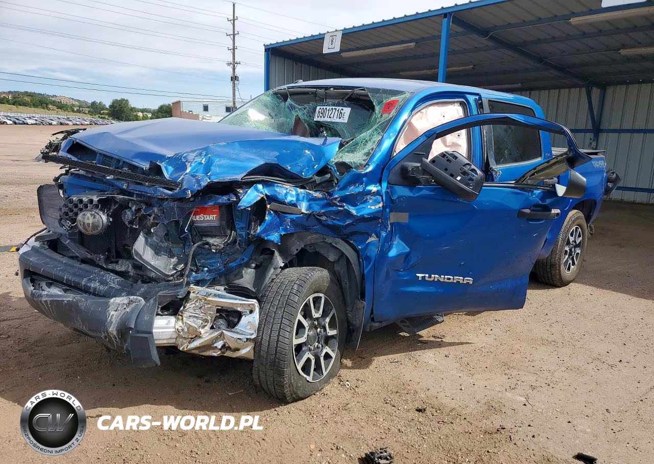 2018 Toyota Tundra Crewmax Sr5 VIN:5TFDY5F16JX712562 - 1