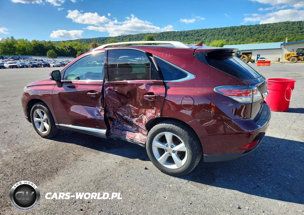 2013 Lexus Rx 350 Base VIN:2T2BK1BA3DC187921 - 2