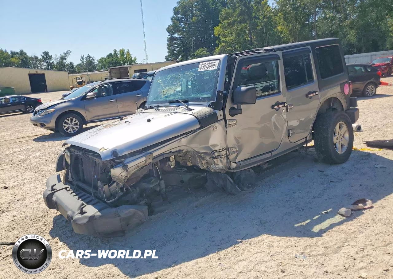 2014 Jeep Wrangler Unlimited Sport VIN:1C4BJWDG5EL316130 - 1