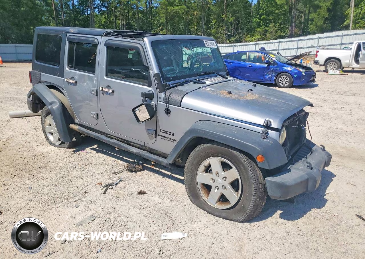2014 Jeep Wrangler Unlimited Sport VIN:1C4BJWDG5EL316130 - 4
