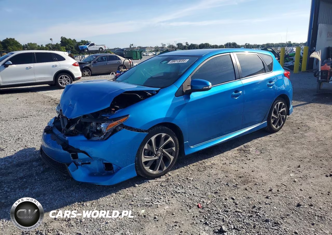 2017 Toyota Corolla Im Base VIN:JTNKARJE1HJ536249 - 1