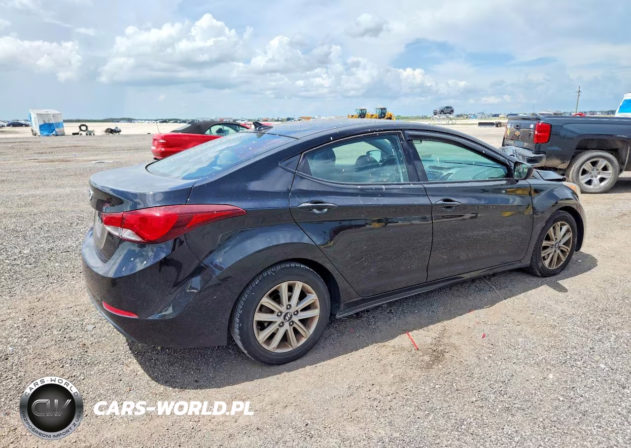 2014 Hyundai Elantra Se VIN:5NPDH4AE7EH532383 - 3