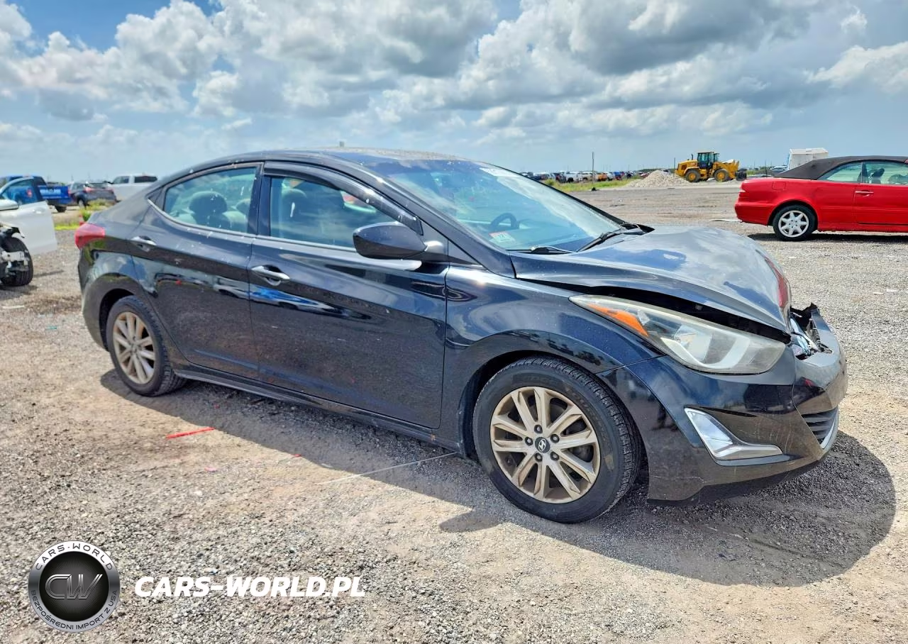 2014 Hyundai Elantra Se VIN:5NPDH4AE7EH532383 - 4