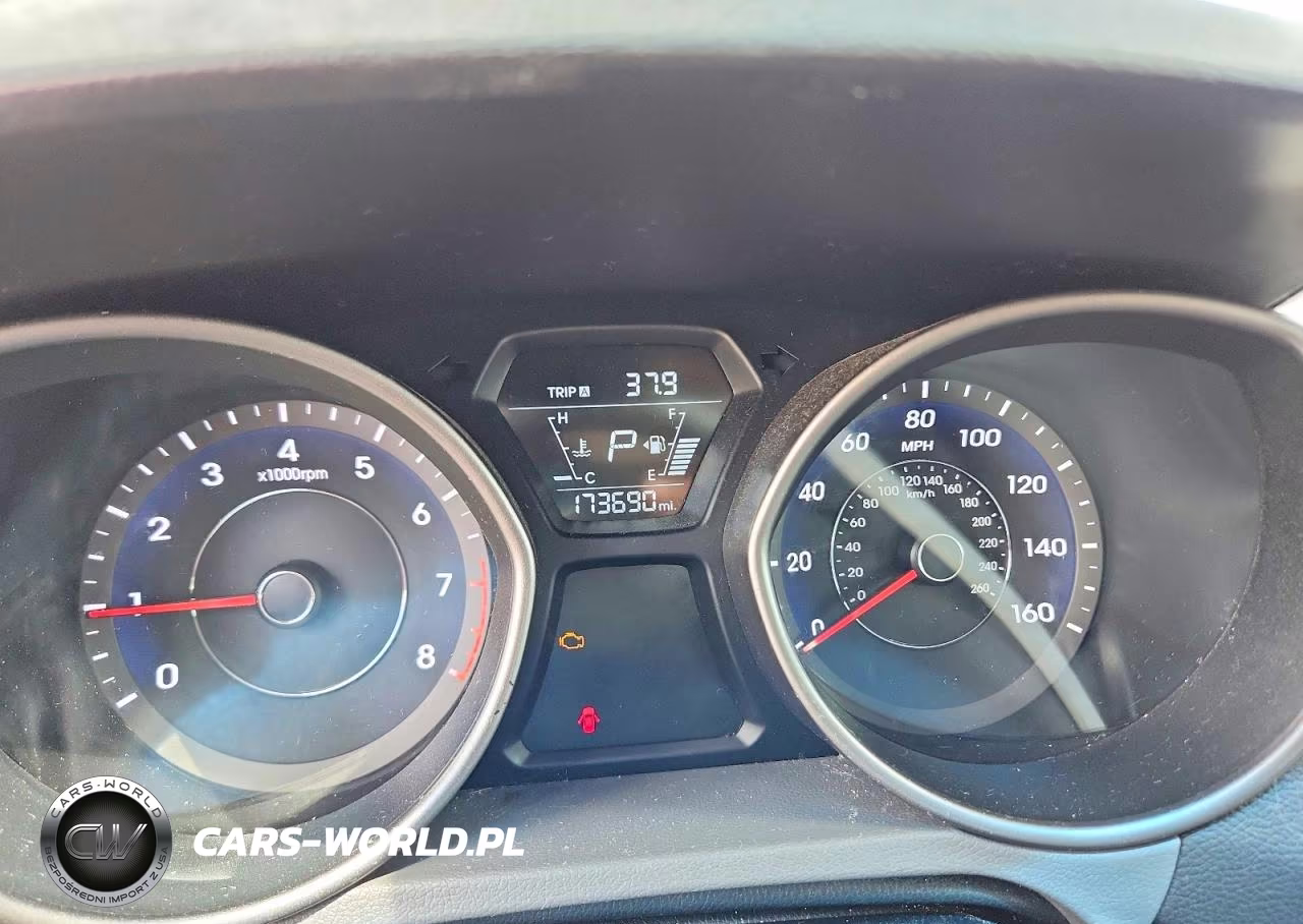 2014 Hyundai Elantra Se VIN:5NPDH4AE7EH532383 - 9