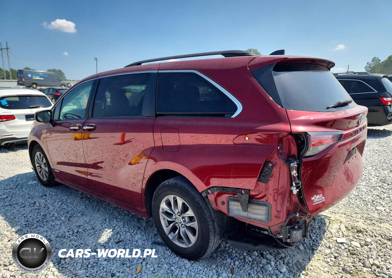 2021 Toyota Sienna Xle VIN:5TDJRKEC5MS006968 - 2