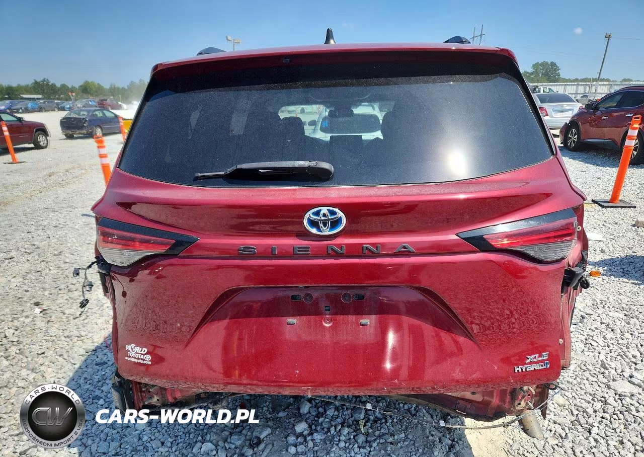 2021 Toyota Sienna Xle VIN:5TDJRKEC5MS006968 - 6