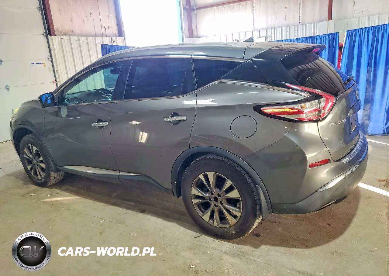 2015 Nissan Murano Sl VIN:5N1AZ2MG3FN260042 - 2