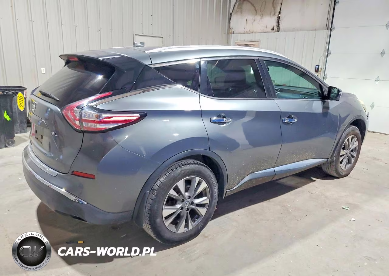 2015 Nissan Murano Sl VIN:5N1AZ2MG3FN260042 - 3