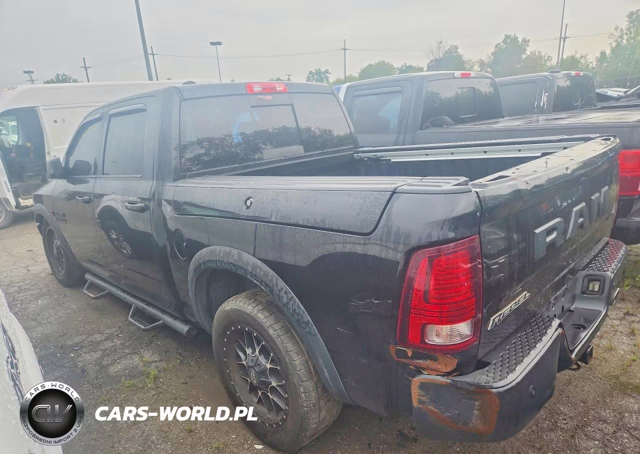 2016 Ram 1500 Rebel VIN:1C6RR6YT4GS237501 - 2