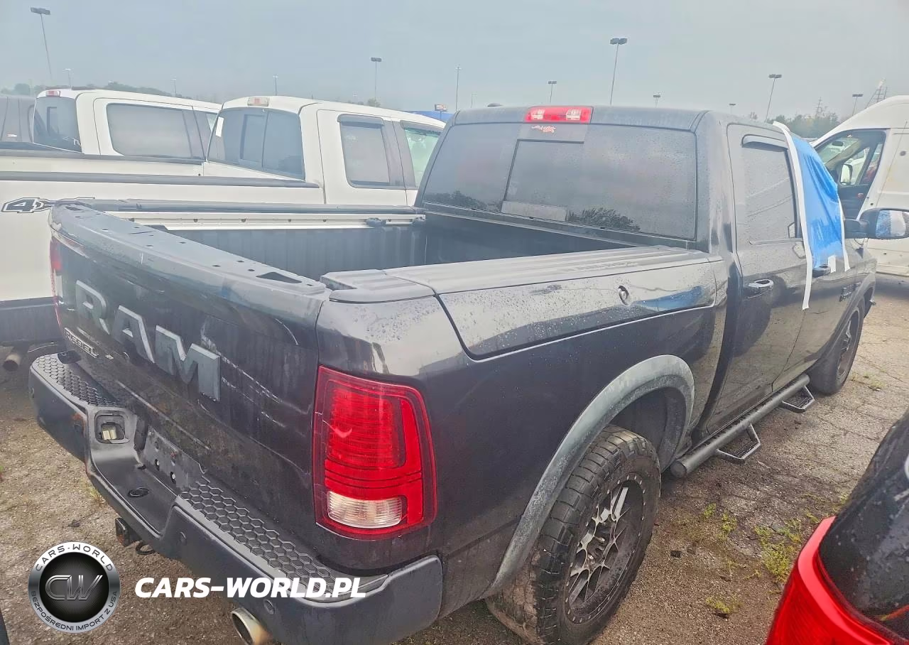 2016 Ram 1500 Rebel VIN:1C6RR6YT4GS237501 - 3
