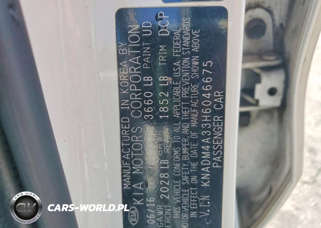 2017 Kia Rio Lx VIN:KNADM4A33H6046675 - 13