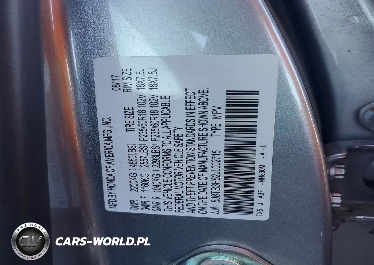 2018 Acura Rdx Technology VIN:5J8TB3H52JL002715 - 13