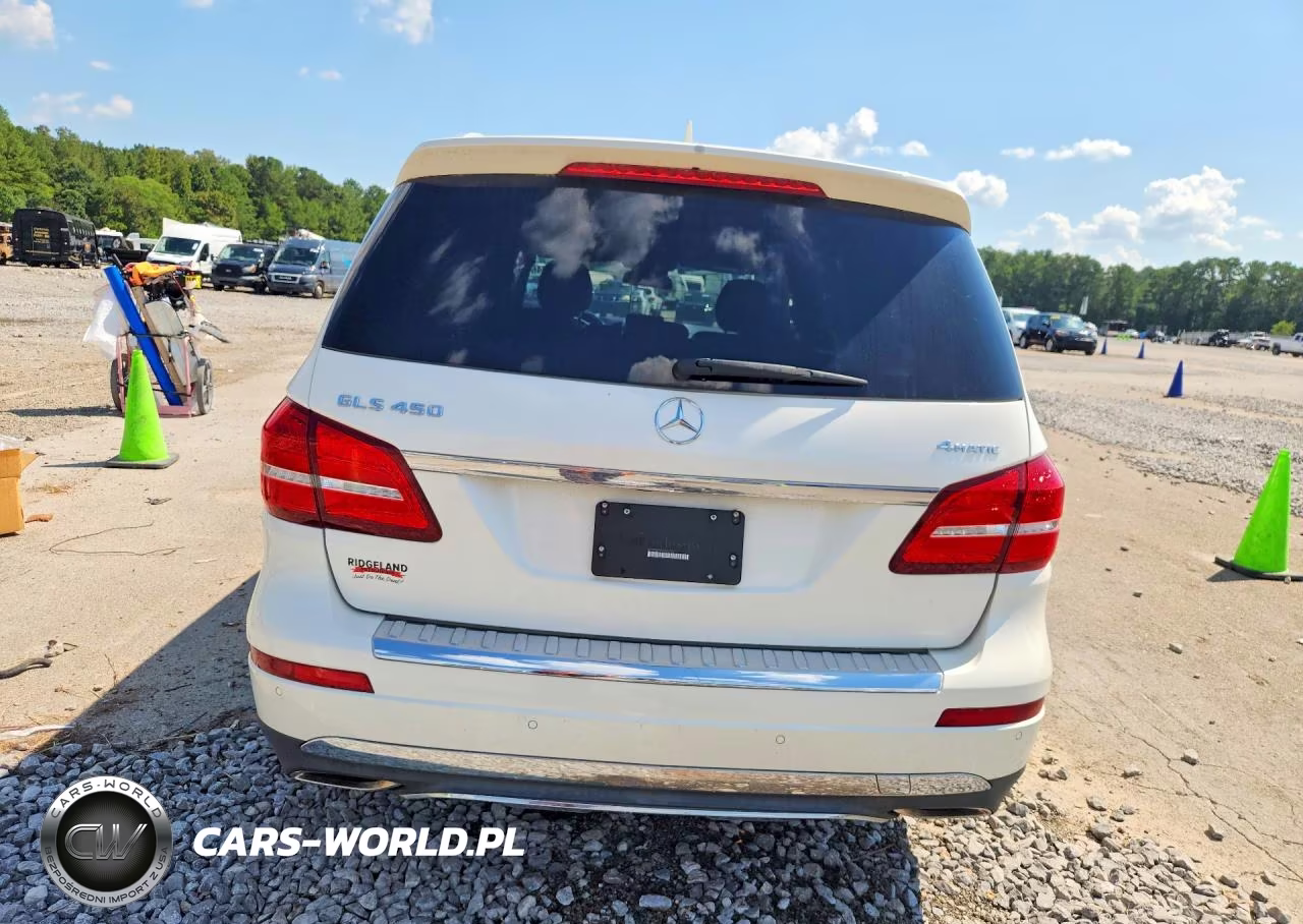 2017 Mercedes-Benz Gls 450 4Matic VIN:4JGDF6EE2HA970134 - 6