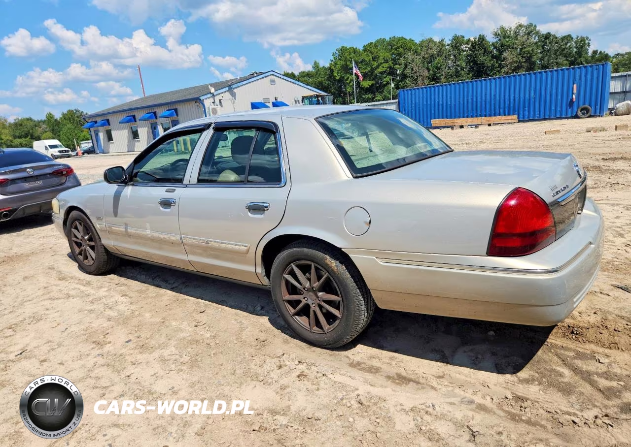 2010 Mercury Grand Marquis Ls VIN:2MEBM7FV1AX605722 - 2