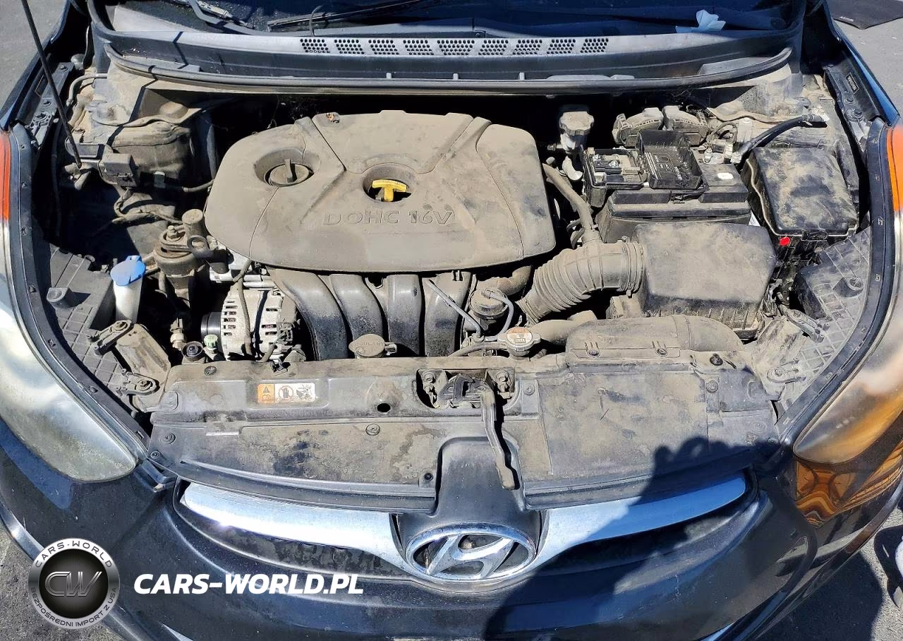 2013 Hyundai Elantra Gls VIN:5NPDH4AE5DH419899 - 11