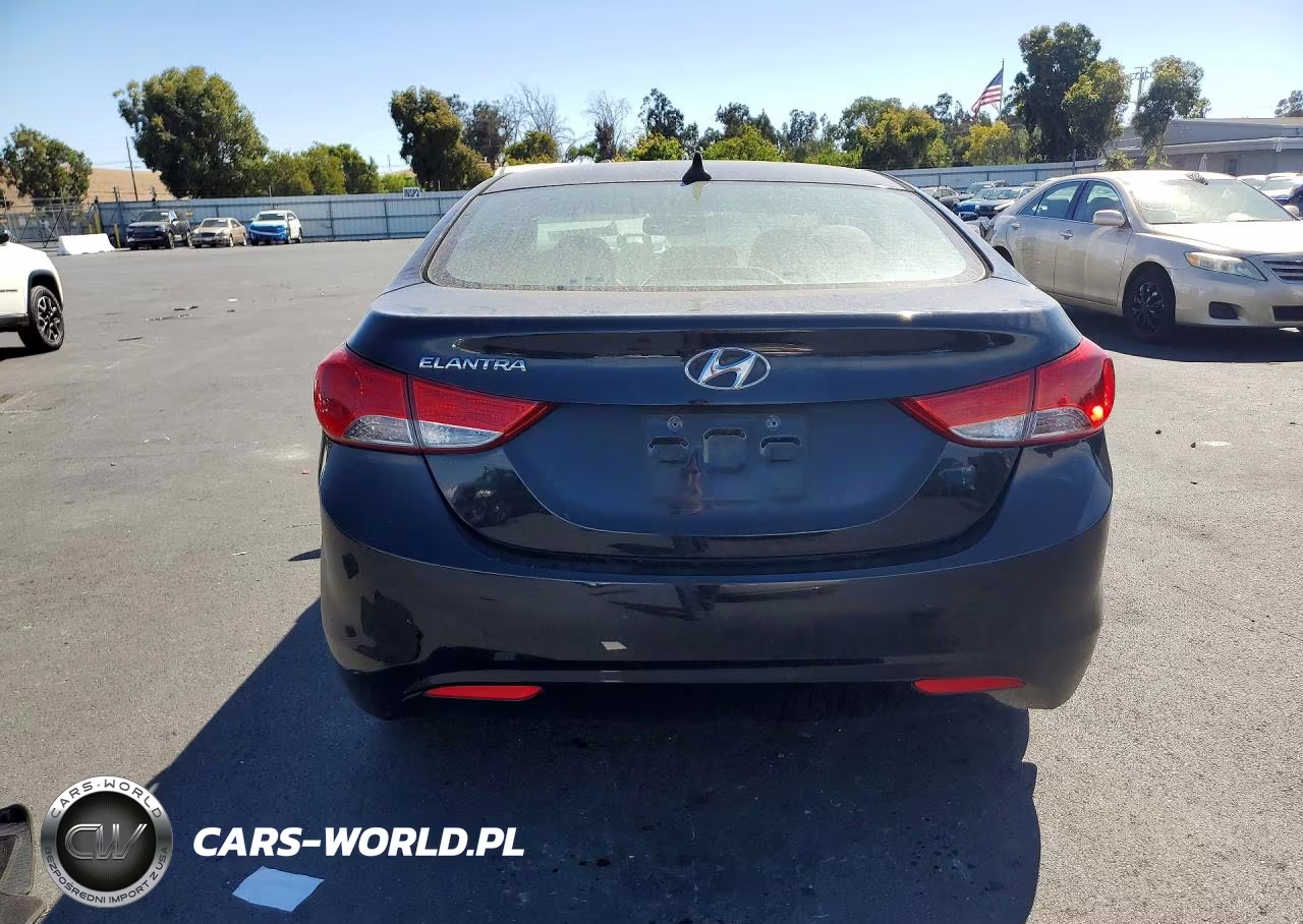 2013 Hyundai Elantra Gls VIN:5NPDH4AE5DH419899 - 6