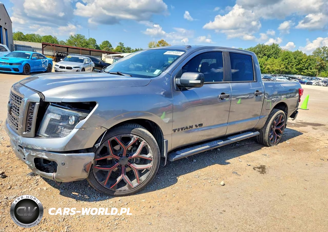 2018 Nissan Titan Sv VIN:1N6AA1E64JN534379 - 1
