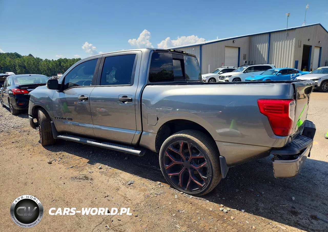 2018 Nissan Titan Sv VIN:1N6AA1E64JN534379 - 2