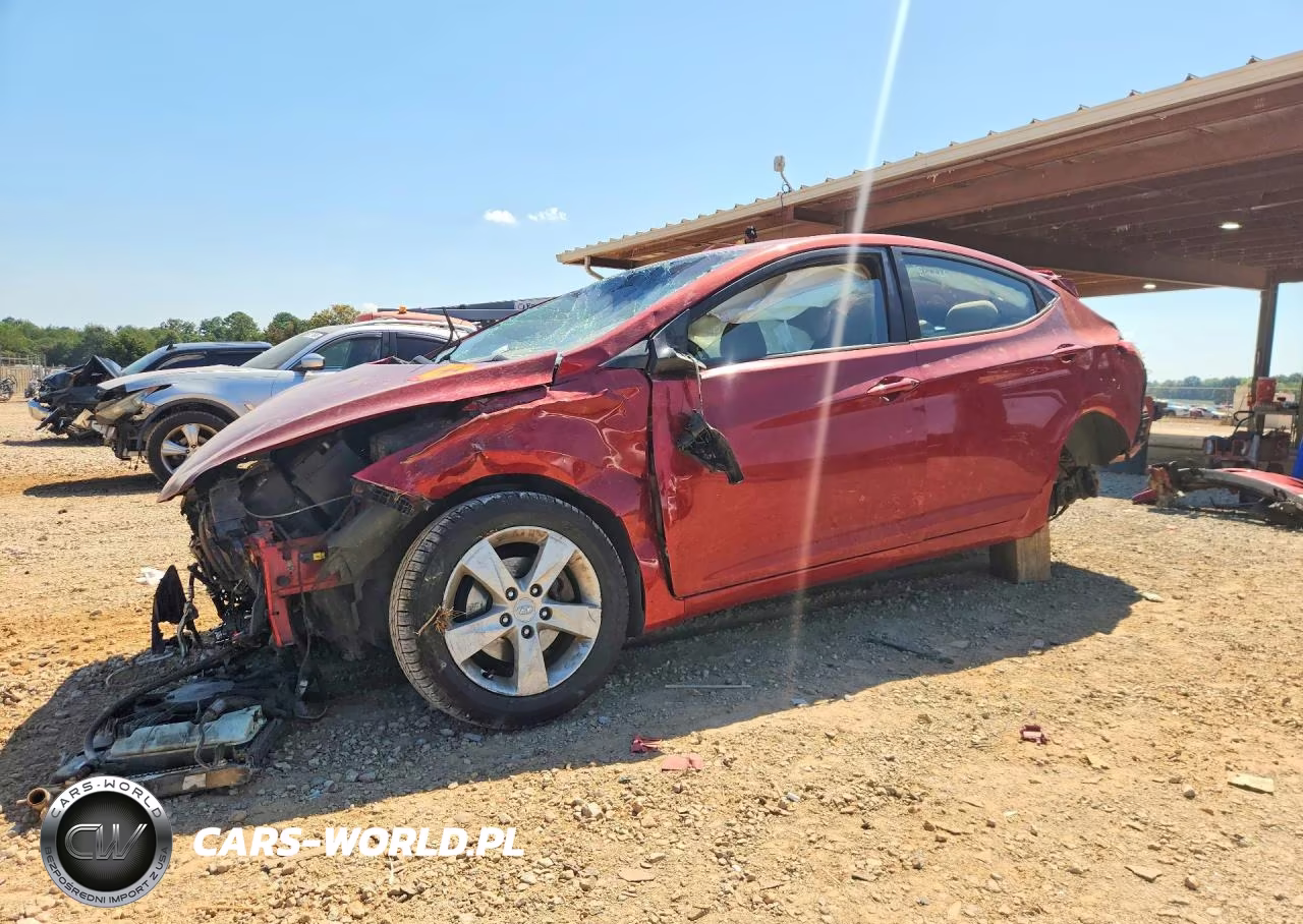 2011 Hyundai Elantra Gls VIN:KMHDH4AE8BU110247 - 1