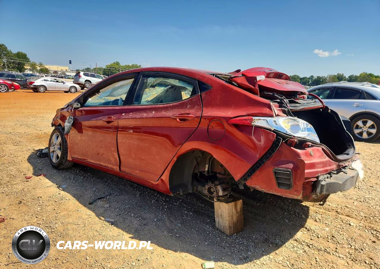 2011 Hyundai Elantra Gls VIN:KMHDH4AE8BU110247 - 2