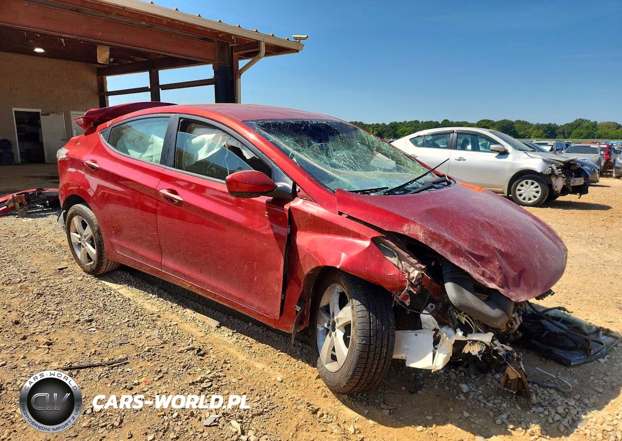 2011 Hyundai Elantra Gls VIN:KMHDH4AE8BU110247 - 4